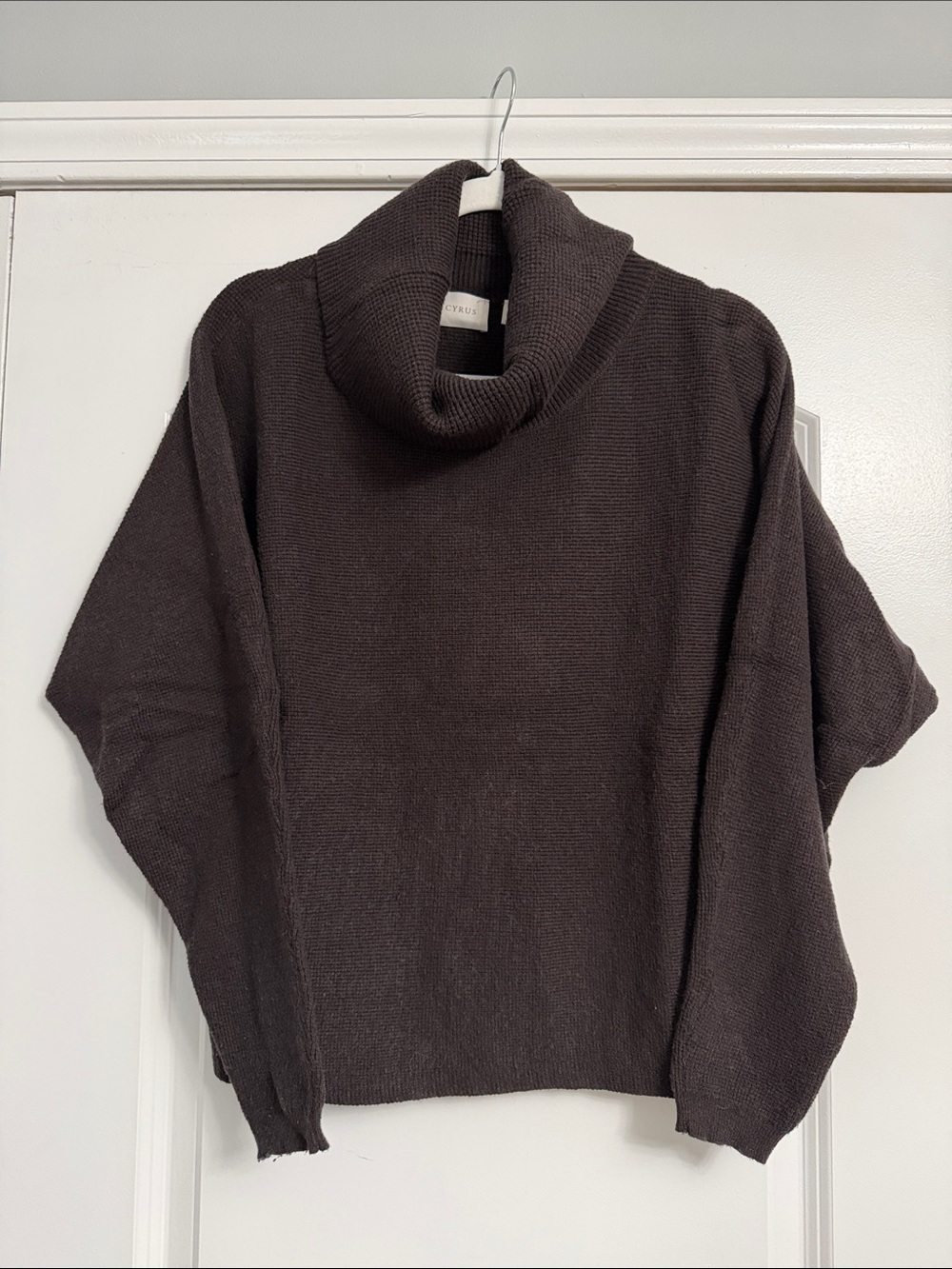 Brown Turtle Neck Sweater